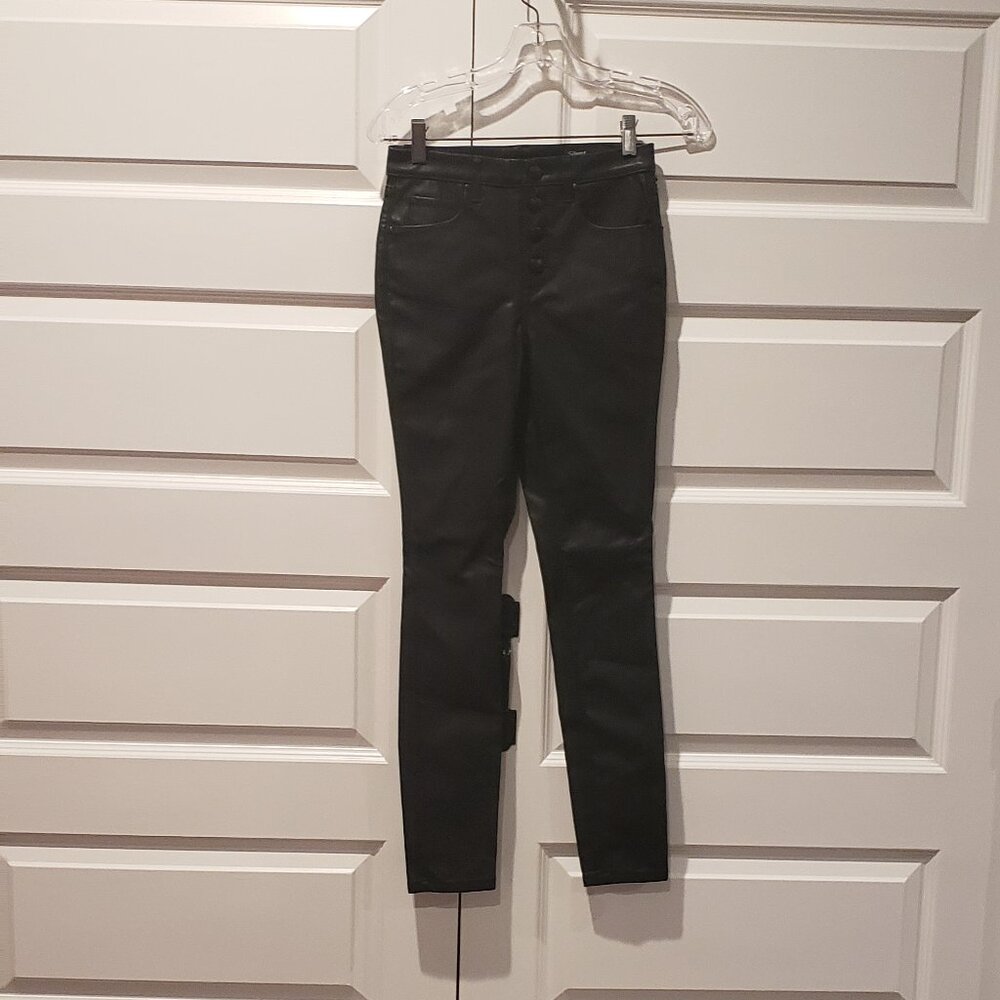 NWT: Silent NY Faux Leather Skinny Pants Sz. 25
